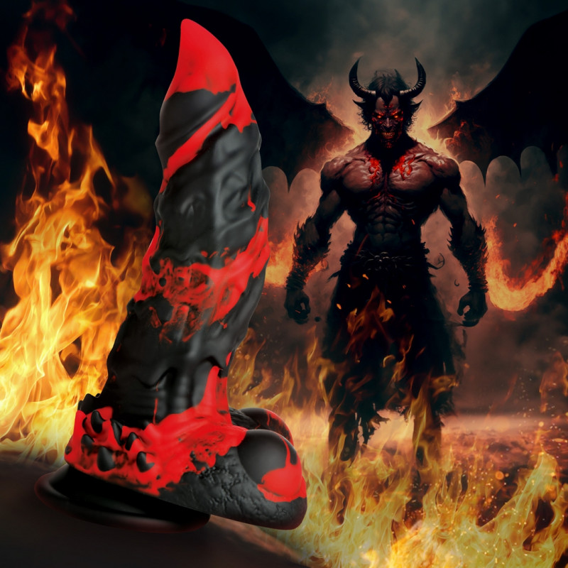 Creature Cocks Gode Fire Demon 17 x 5.3cm